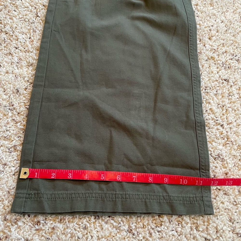 Aeropostale Mid Rise Utility Cargo Pants 100% Cotton Relaxed Fit - Picture 15 of 15